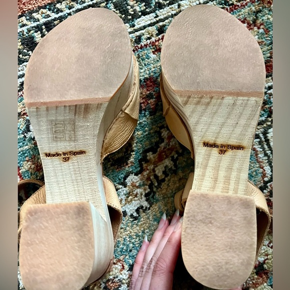 Free People Orion Woven Platform Clogs - Picture 5 of 7